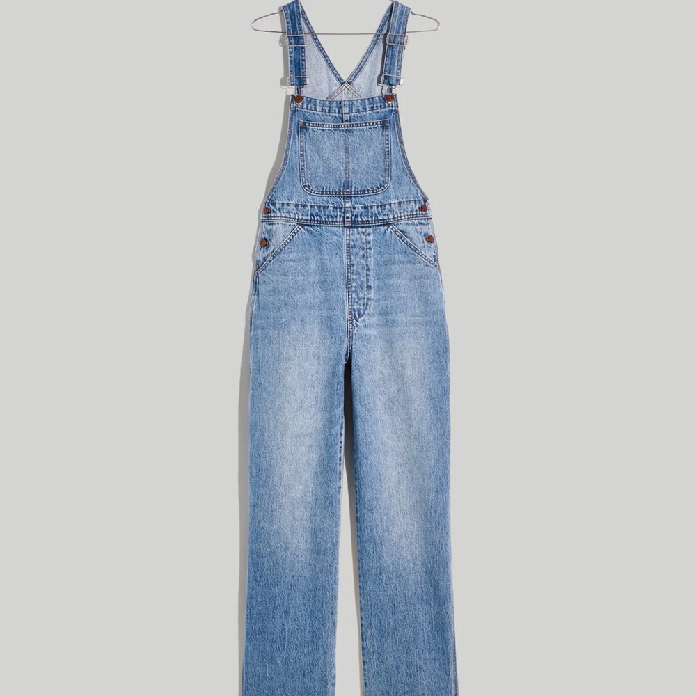 Madewell Blue Denim Jumpsuit